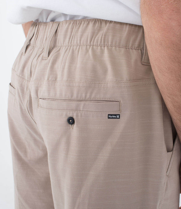 Hurley Pantalón corto 18" hombre - Phantom slub 3/4 waistband