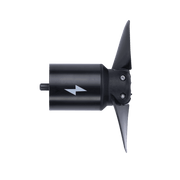 Cloche du moteur avec hélice bipale du Foil Assist Duotone