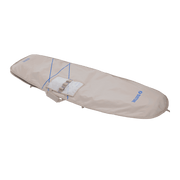 Duotone Boardbag Single Foil 2027 ivoire fermée, vue de dessus