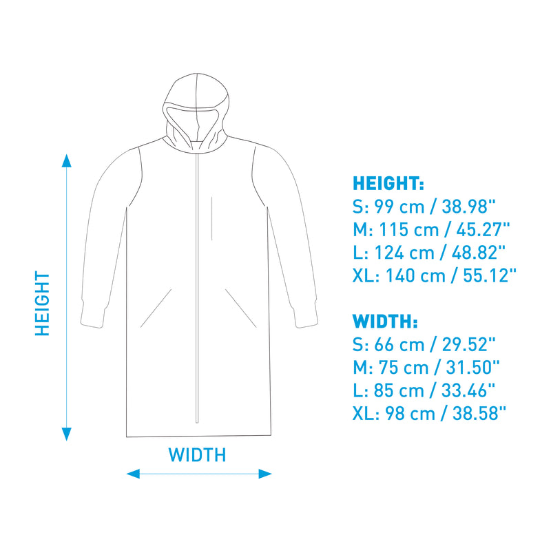 Surflogic Poncho Storm Manga Larga