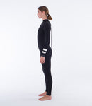 Hurley Advant 4/3 Fullsuit 2024 Back zip Damen in Schwarz – Foto 6