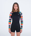 Hurley Advant Shorty 2mm Damen in Chevron – Foto 3