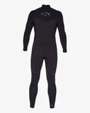 Neopreno Billabong Revolution 5/4 Chest Zip negro de hombre, vista trasera