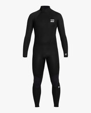 Combinaison Billabong Intruder 5/4 Back Zip homme coloris noir, vue de face