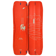 Twintip F-ONE Big One arancione vista dal deck e dalla base