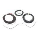 Duotone adjustable front lines for the Trust Bar in dark grey and red