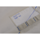 Etiqueta de medida 138 x 43 no bolso de rede da Duotone Boardbag Single Twintip 2027 marfim