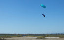 Edgar Ulrich riding the Duotone Evo D/LAB 2027 over a coastal lagoon