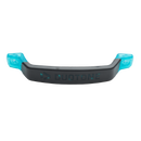 Poignée Duotone Grab Handle NTT noire aux extrémités turquoise pour planche twintip