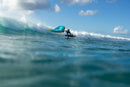Finn Spencer en wingfoil con el estabilizador Duotone Monobloc Tail H D/LAB 2027 en Guadalupe