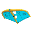Render del Duotone Unit D/LAB 2027 turquesa con sus puntos técnicos