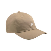 Casquette de baseball F-ONE coloris sable avec logo F brodé en blanc