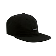 Cappellino snapback F-ONE nero con patch del logo sul davanti