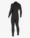 Neopreno Billabong Absolute 5/4 Chest Zip negro de hombre, vista trasera lateral