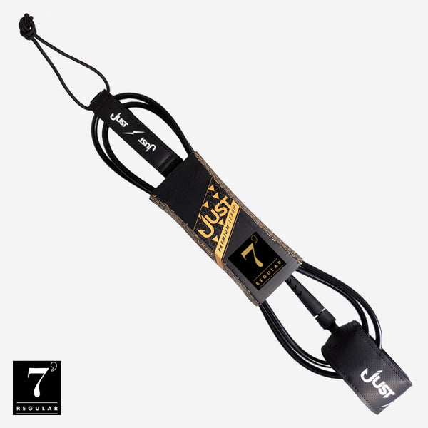JUST Leash surf Premium - Regular 7'0'' x 7mm - Negro