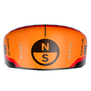 Cometa North Carve 2026 en color Orange, vista superior del extradós