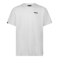 Camiseta North Fly Tee 2026 blanca vista de frente, con pequeño logotipo NORTH negro en el pecho