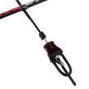 Détail du largage rapide Connect V2 avec doigt de sécurité de la barre North Navigator 2027