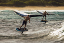 Two riders foiling a wave with North Nova Pro 2026 wings