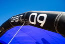 Detalle del borde de ataque fino N-Max2 de la North Orbit 2027 Deep Purple talla 9