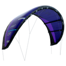 Cometa North Orbit 2027 en color Deep Purple, vista lateral en tres cuartos con las bridas