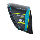Kite North Orbit Ultra 2026 Black com estrutura N-u80, vista da ponta