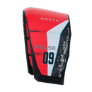 North Pulse 2025 kite in Rubine Red, left wingtip view
