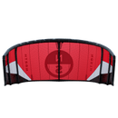 North Pulse 2025 kite in Rubine Red, rear view of the underside