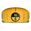 Cometa North Reach 2025 en color Sunset Yellow, vista superior del extradós
