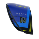 Cometa North Reach 2025 en color Pacific Blue, vista de la punta de ala izquierda