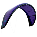 Kite North Reach 2026 nel colore Deep Purple, vista laterale con bridle e strut