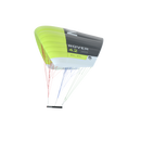 Parawing North Rover 2026 Black / Lime, Seitenansicht rechts