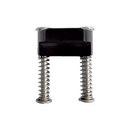 North M8 Ti spring nuts, side view showing the springs