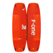 Twintip F-ONE One arancione vista da coperta e carena
