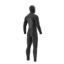 Neoprenanzug Mystic Voltt Fullsuit 6/4/3mm Hooded Fzip für Herren 2027 in Schwarz (Black)