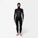 Combinaison Mystic Gem Fullsuit 6/4/3mm Hooded Fzip femme 2027 noire (Black)