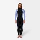 Combinaison Mystic Haven Fullsuit 5/3mm Double Fzip femme 2027 bleue (Iris Blue)