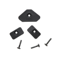 Unterlegscheibe und Schraube Mystic für Footstrap Foilboard V-Shape 2027 in Schwarz (Black)