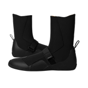 Mystic Ease Boot 5mm Round Toe 2026 em preto, par de botas, vista lateral