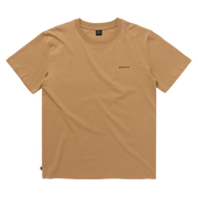 Mystic Approach tee in slate brown, front view
