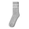Chaussettes Mystic Brand Socks 2027 gris clair chiné (Light Grey Melee)