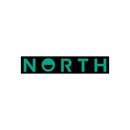 North Wordmark Promo Sticker Large set of 10 2025