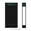 North Universal Display Stand Branding Pack  2025