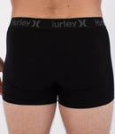 Hurley M Underwear 3Pk Boxer Monocolor