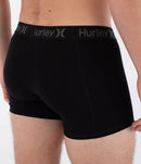 Hurley M Underwear 3Pk Boxer Monocolor