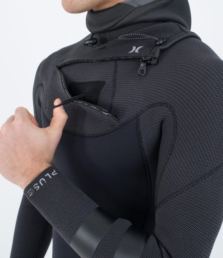 Hurley Plus Hooded Texture 4/3 Mm Fs
