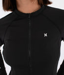 Hurley W Rash Ls Zip Tee