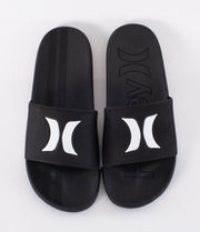 Hurley Magu Slide in black/white