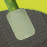 Close-up of a Duotone board track plug