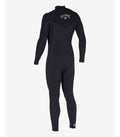 Neopreno integral Billabong Furnace Comp 4/3 negro, vista trasera en tres cuartos